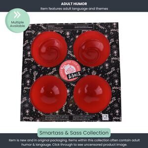 Hot Cocoa Bomb Silicone Mold – 4 Cavity Sphere Mold